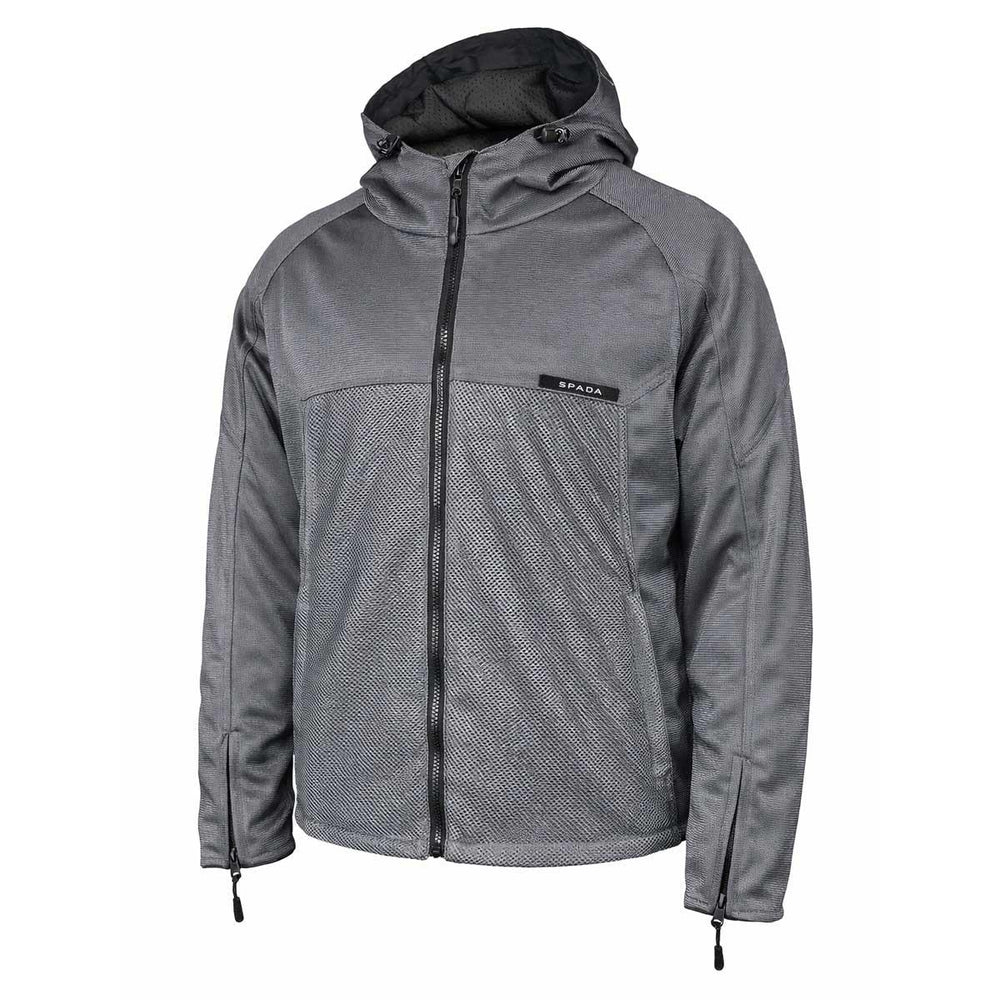 Spada Hooded Air Motorcycle Jacket - Ultimate Grey