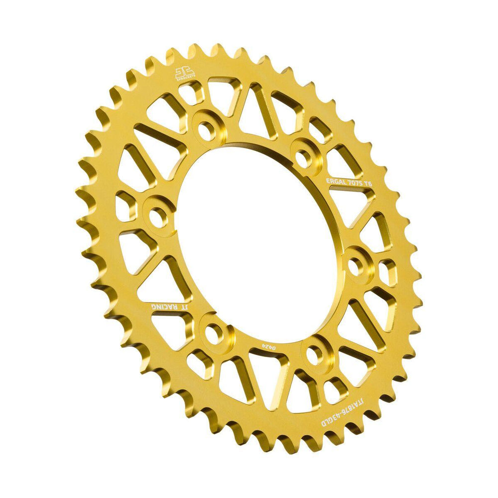JT Aluminium Sprocket For Yamaha FJ-09 850 ABS 2015-2019 Rear 43T - Gold