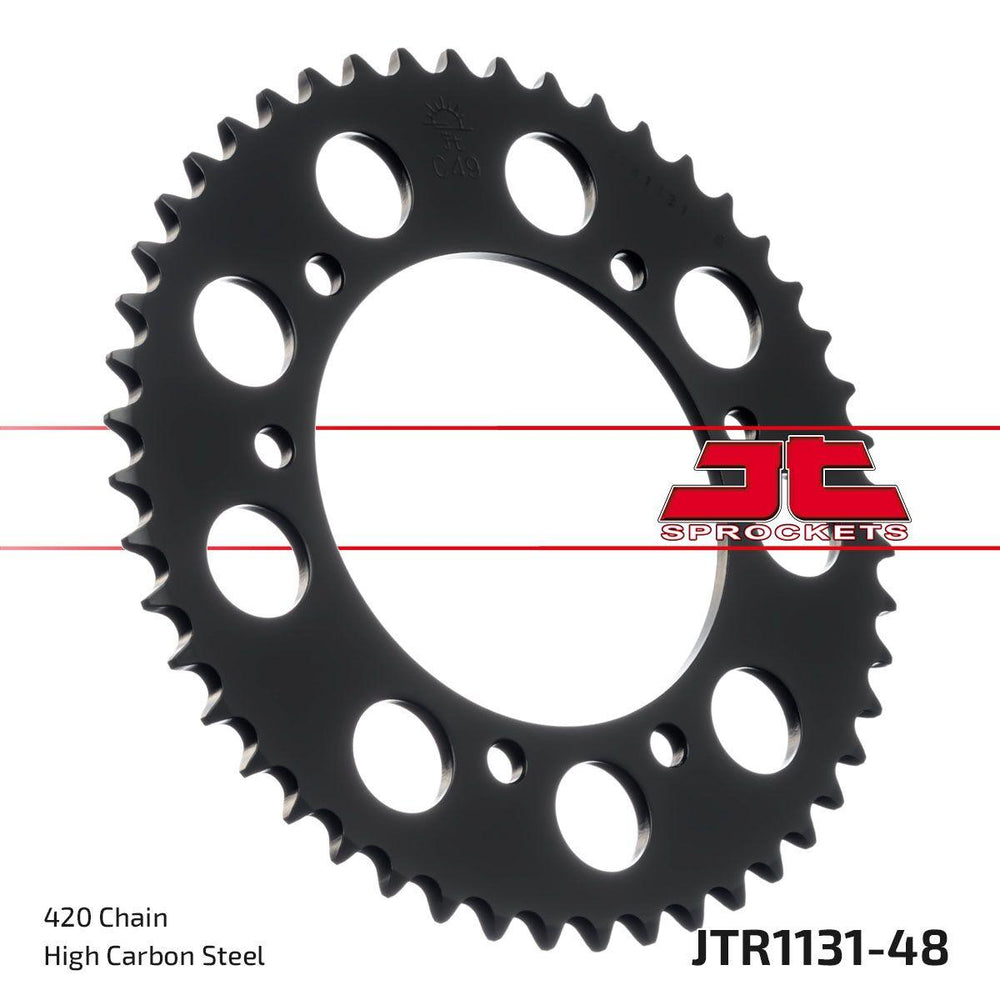 JT Sprocket For Yamaha DT 50 R 2004-2006 Rear Black 48T