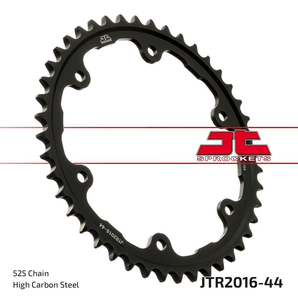 JT Steel Sprocket For Triumph Speed Triple 1200 RR ABS 2022-2024 Rear 44T - Black