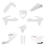 Polisport Plastics Kit For Sherco SE 125 2025 - Black/White