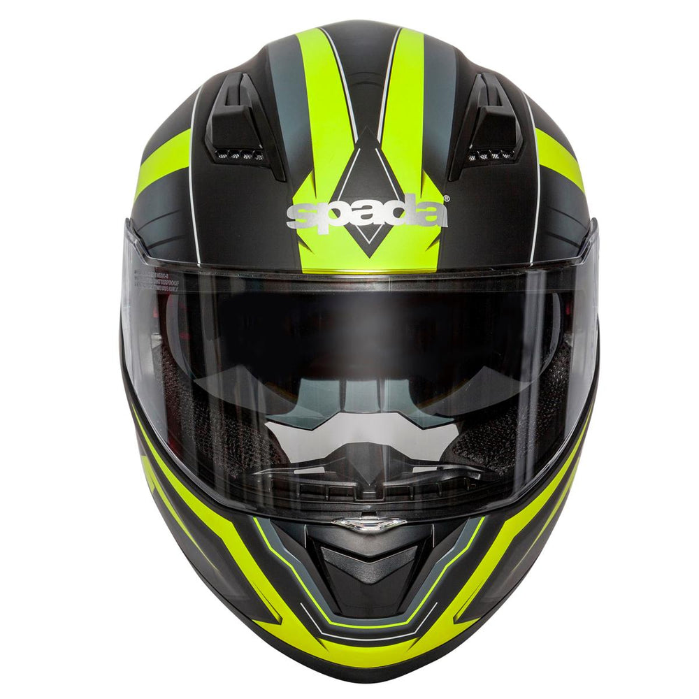 Spada SP17 Ruler Matt Black Yellow Helmet