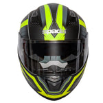 Spada SP17 Ruler Matt Black Yellow Helmet
