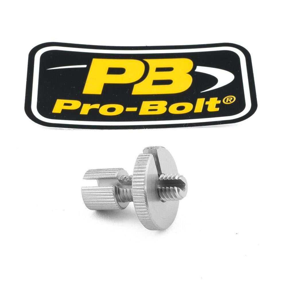 Pro Bolt Aluminium Cable Adjuster For Triumph Bonneville 865 T100 2015 - Silver