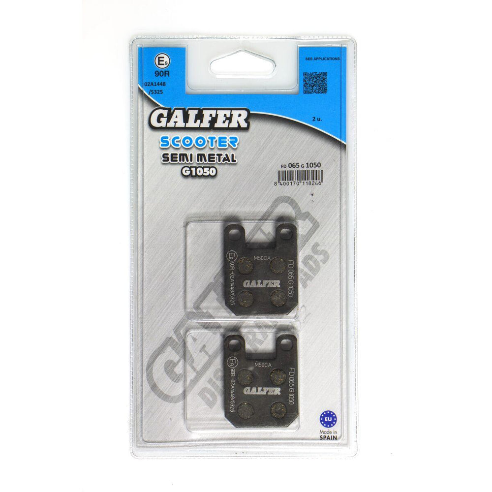Galfer Semi Metallic Scooter Brake Pads For Derbi Atlantis 100 2004-2006 - Front