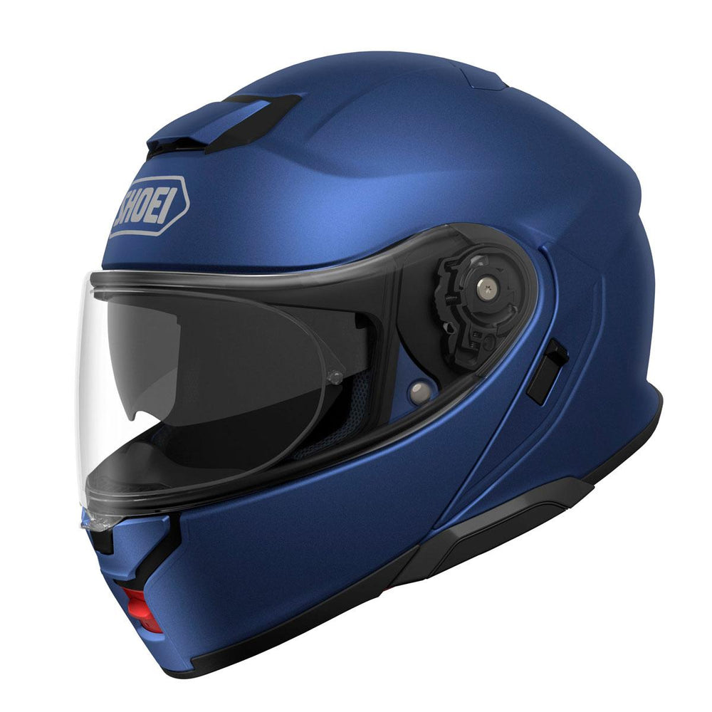 Shoei Neotec 3 Plain Matt Blue Metallic Helmet