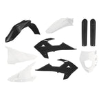 Polisport Full Plastics Kit For Gas Gas EC 200 2018-2020 - Black/White