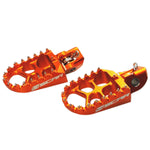 Scar Evolution Racing Foot Pegss For Gas Gas EC 250 2021-2023 - Orange