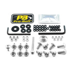 Pro Bolt Aluminium Fairing Bolt Kit For Suzuki For Suzuki GSX-R 600 2011-2016 - Silver