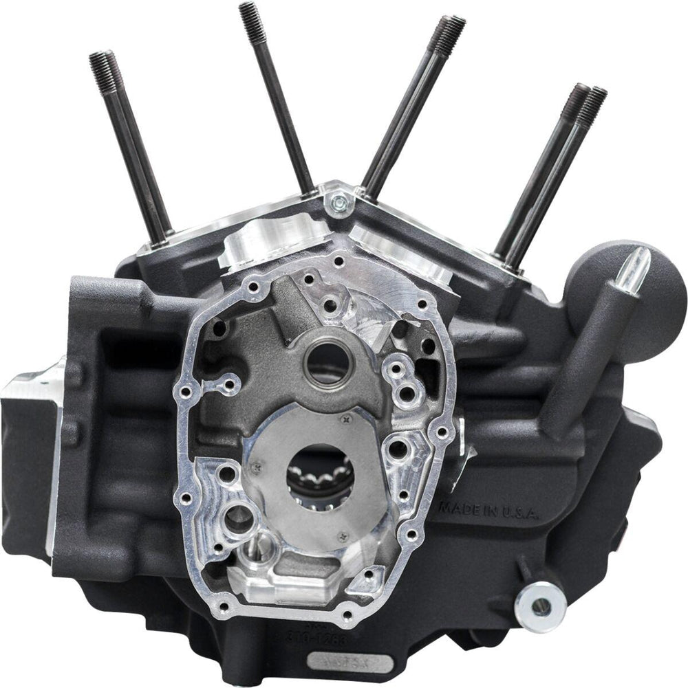 S&S Cycle M8 Softail Crankcase For Harley Davidson FLFBS 1868 2018-2024 - Matte Black
