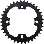 Moose Racing Steel Sprocket ATV For Honda ATC250R LC 1986 Rear Black/Zinc Plated 37T - Black/Zinc Plated
