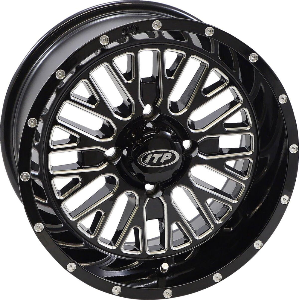 ITP Momentum Wheel For TGB Blade 1000 EFI 4X4 2018-2023 Fits Front Or Rear 14x7" - Black/Milled