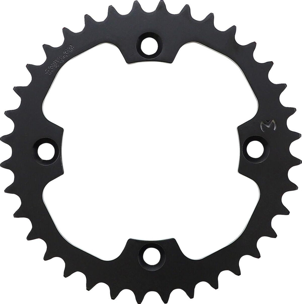Moose Racing Steel Sprocket ATV For Honda ATC250R LC 1986 Rear Black/Zinc Plated 36T - Black/Zinc Plated