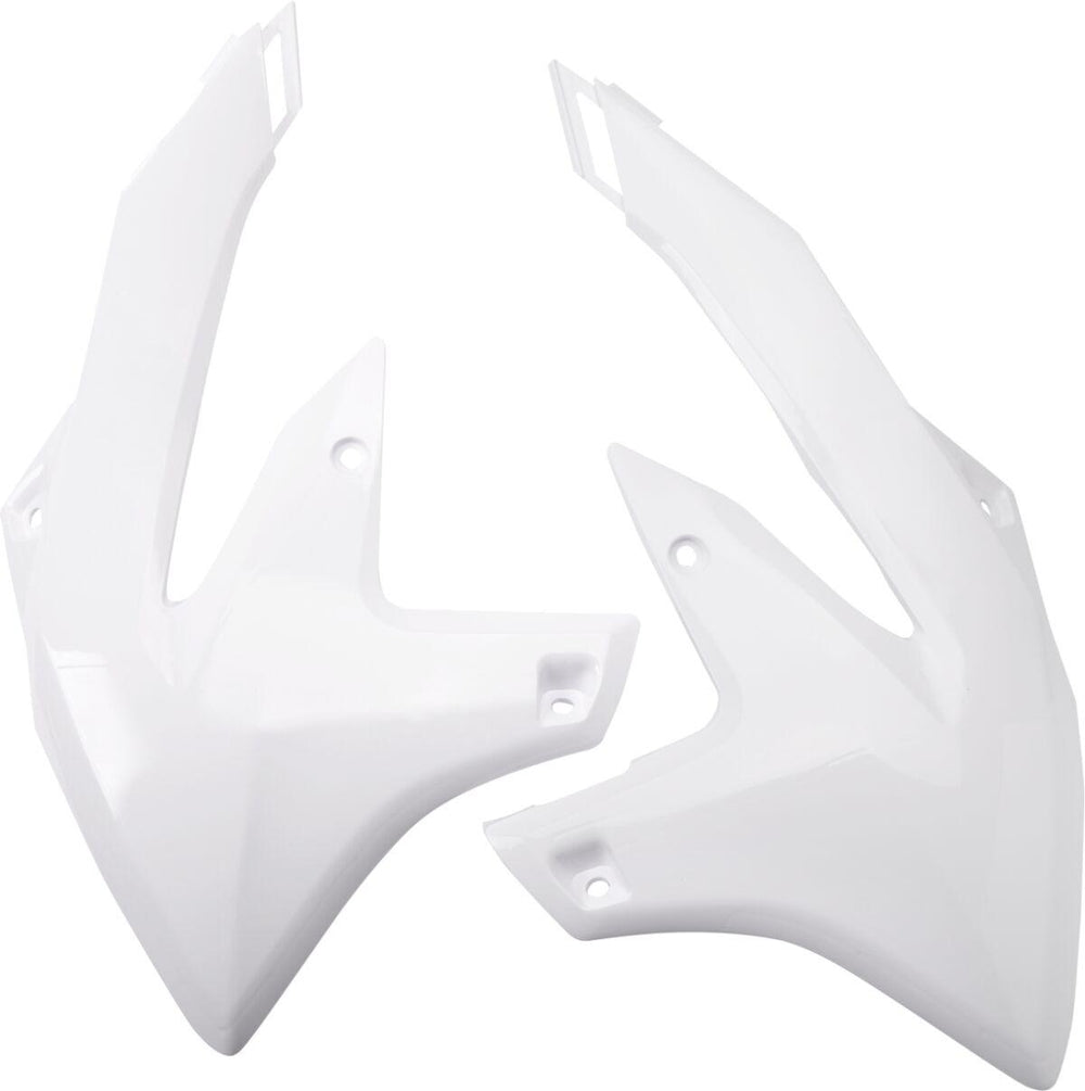 UFO Radiator Scoops For Yamaha YZF250 2024 - White