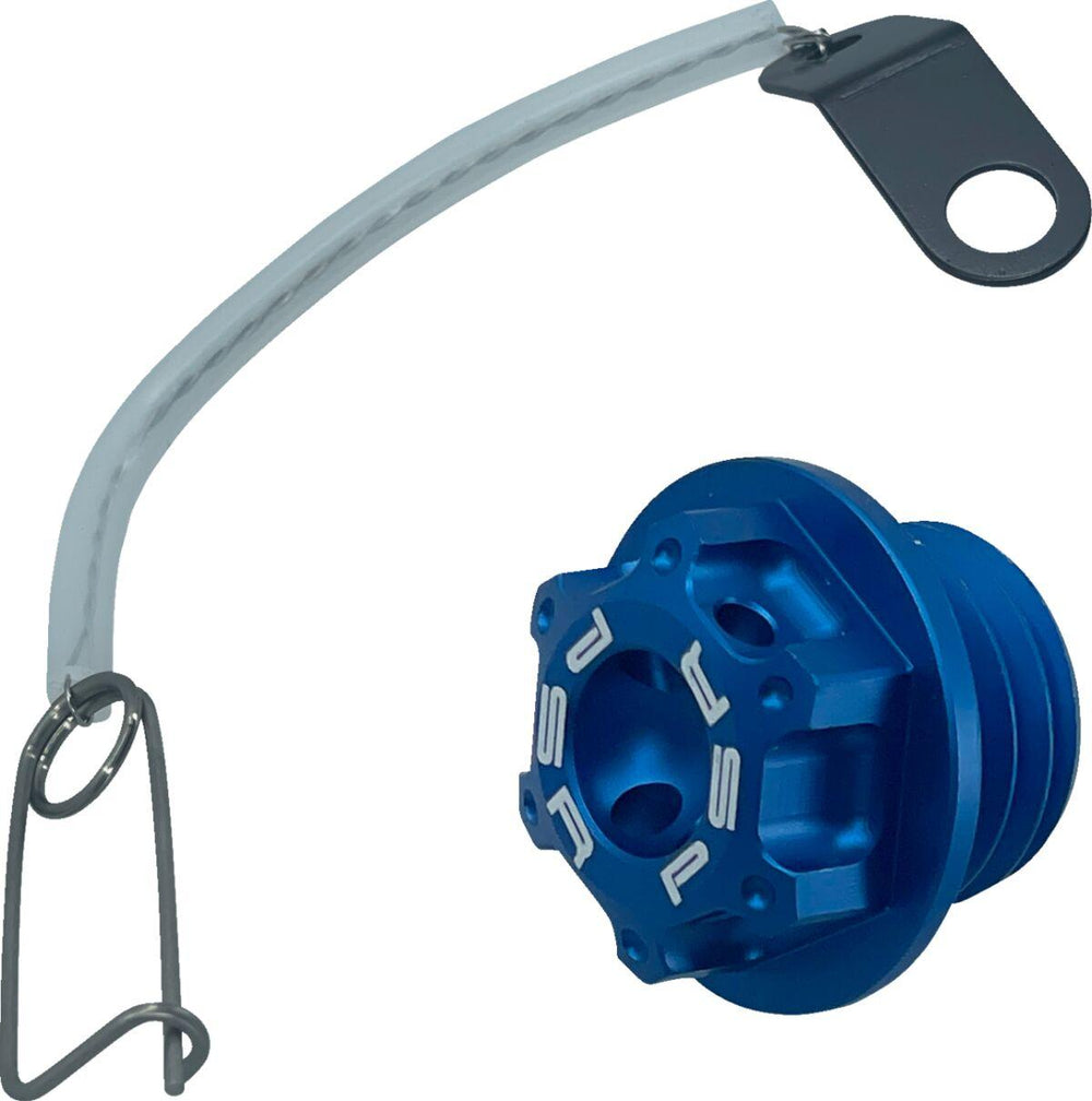 PSR Oil Filler Cap Kit For Ducati 848 2008-2010 - Blue