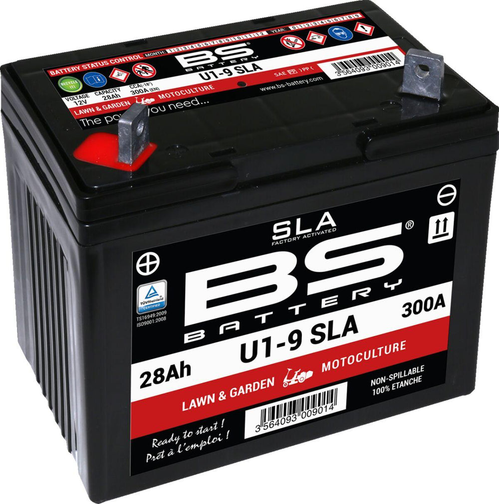 BS Battery SLA AGM Battery For Hytrack JOBBER 400 4X4 2011-2015 - Black