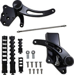 Accutronix Forward Controls For Harley Davidson FXST 1340 1985-1990 Slotted - Black