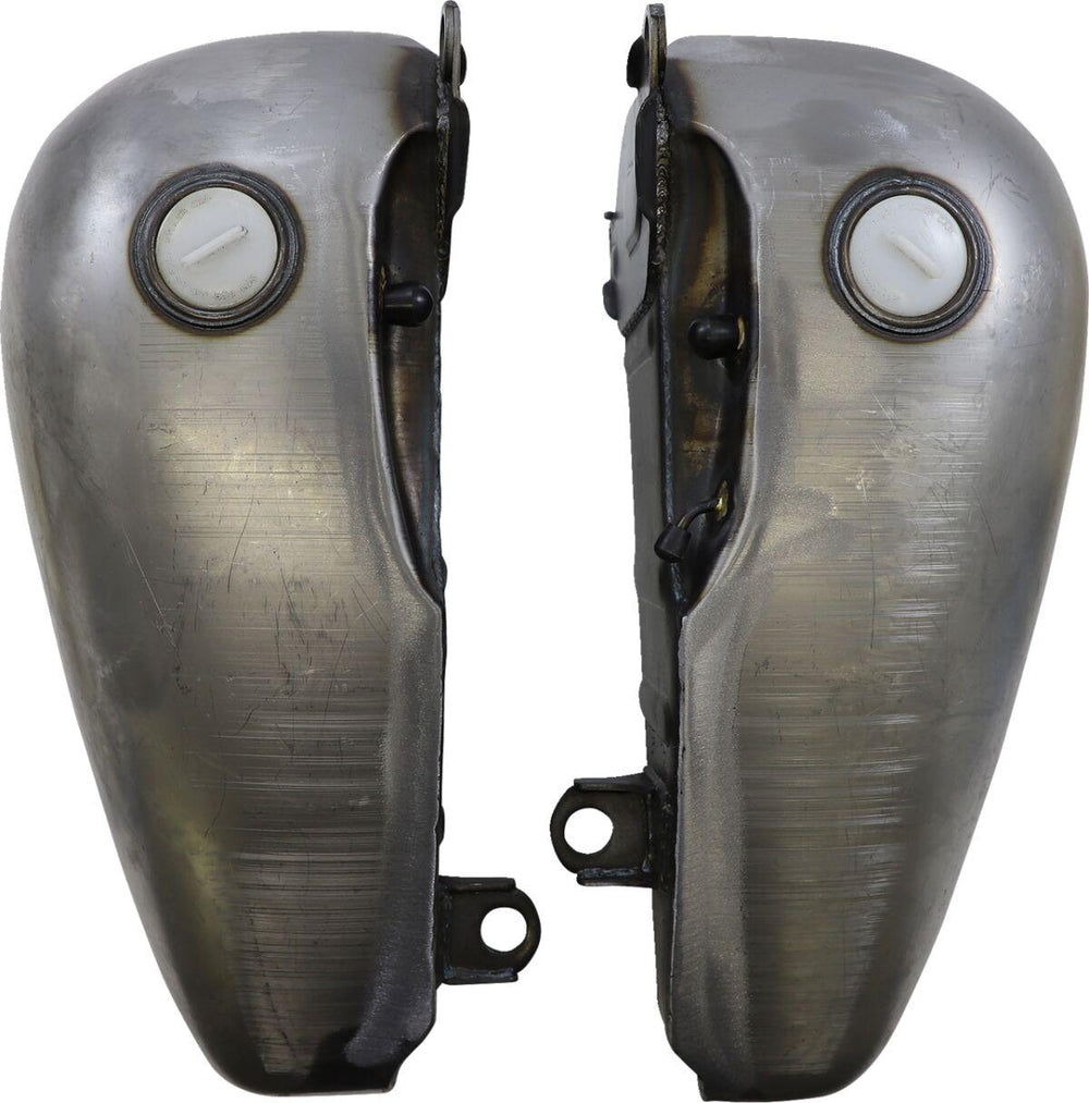Drag Specialties Fat Bob-Style Gas Tank For Harley Davidson FLHR 1340 1994-1995 - 18.9 Litre Raw