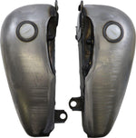 Drag Specialties Fat Bob-Style Gas Tank For Harley Davidson FLHR 1340 1994-1995 - 18.9 Litre Raw