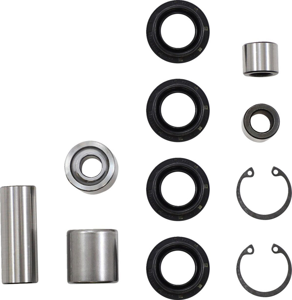 Moose Racing A-Arm Bearing & Seal Kit For Kawasaki KFX450R 2x4 2008-2014 Fits Front Upper - Black/Chrome