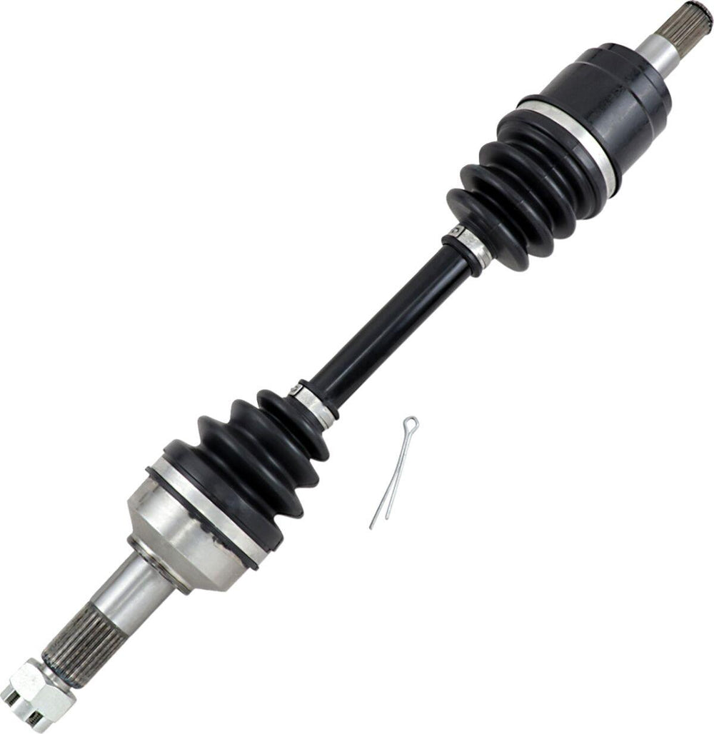 Moose Racing Complete Axle Kit For Honda TRX420 FA1 2014-2016 Front Left - Black Chrome