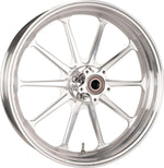 Slyfox Track Pro Wheel For Harley Davidson FLH 1868 ABS 2021 17x6 Rear without ABS - Silver