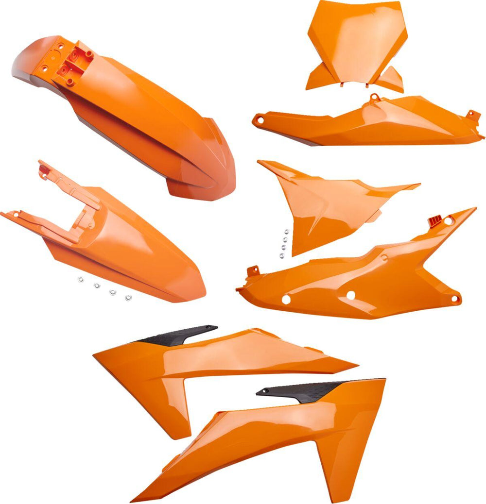UFO Plastics Kit For KTM  SX125 2023-2024 - Orange