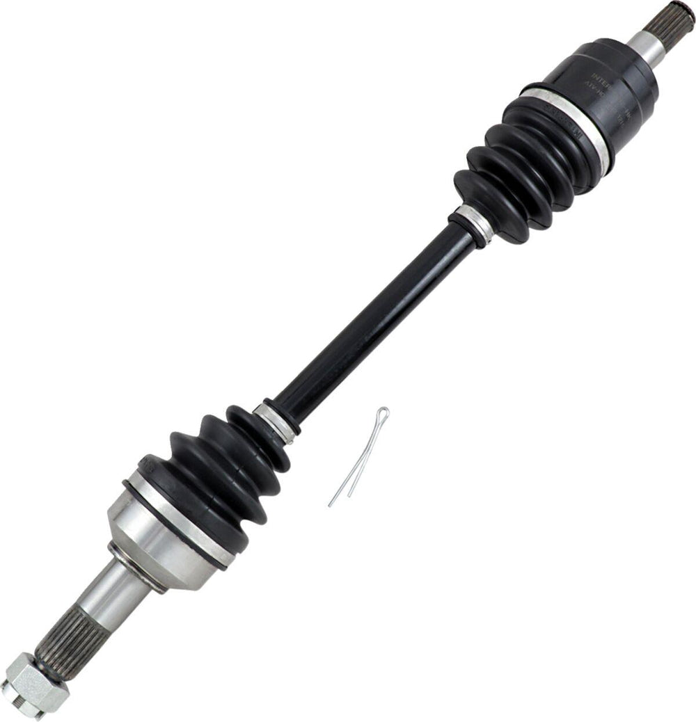 Moose Racing Complete Axle Kit For Honda TRX420 FA5 2015-2017 Front Right - Black Chrome