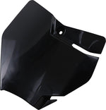UFO Front Number Board For KTM  SX65 2016-2025 - Black