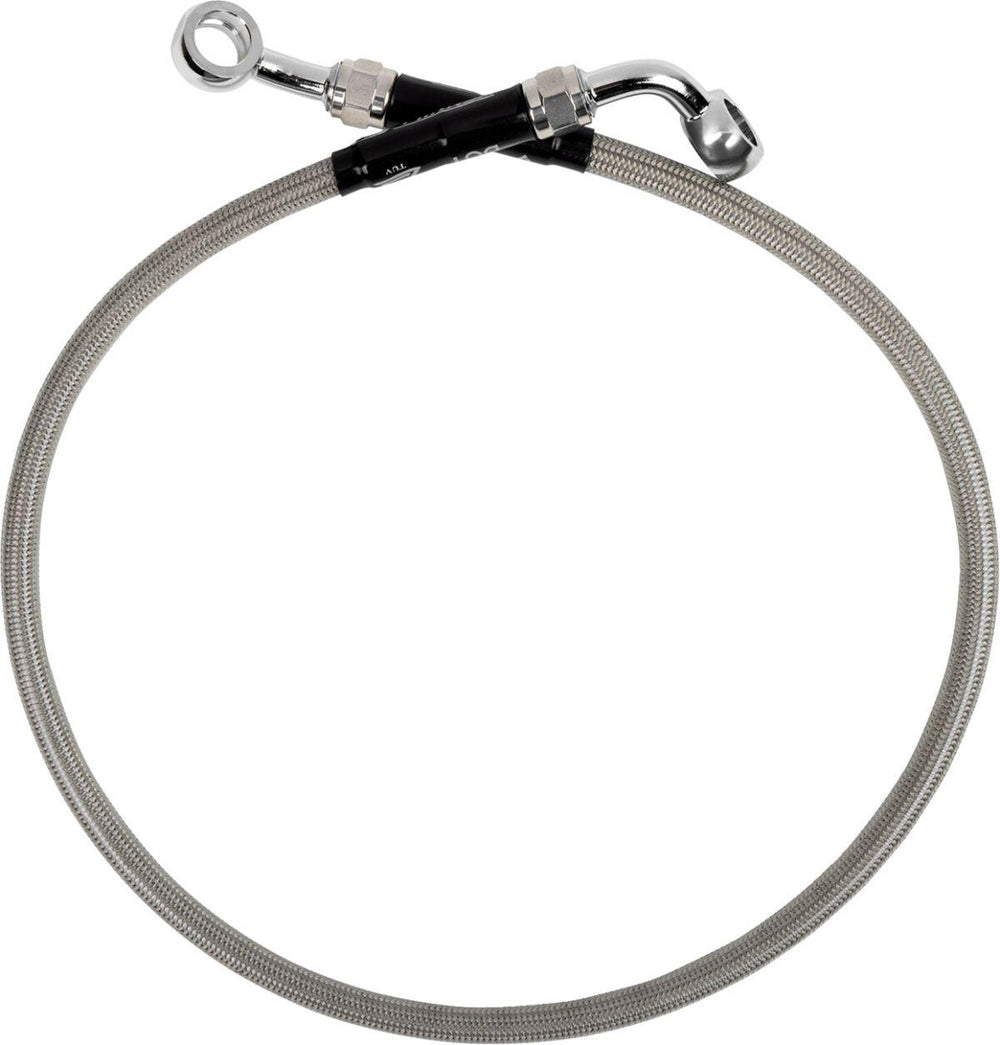 Moose Racing Stainless Steel Braided Brake Hose For Beta ALP 350 4.0 2007-2015 Rear