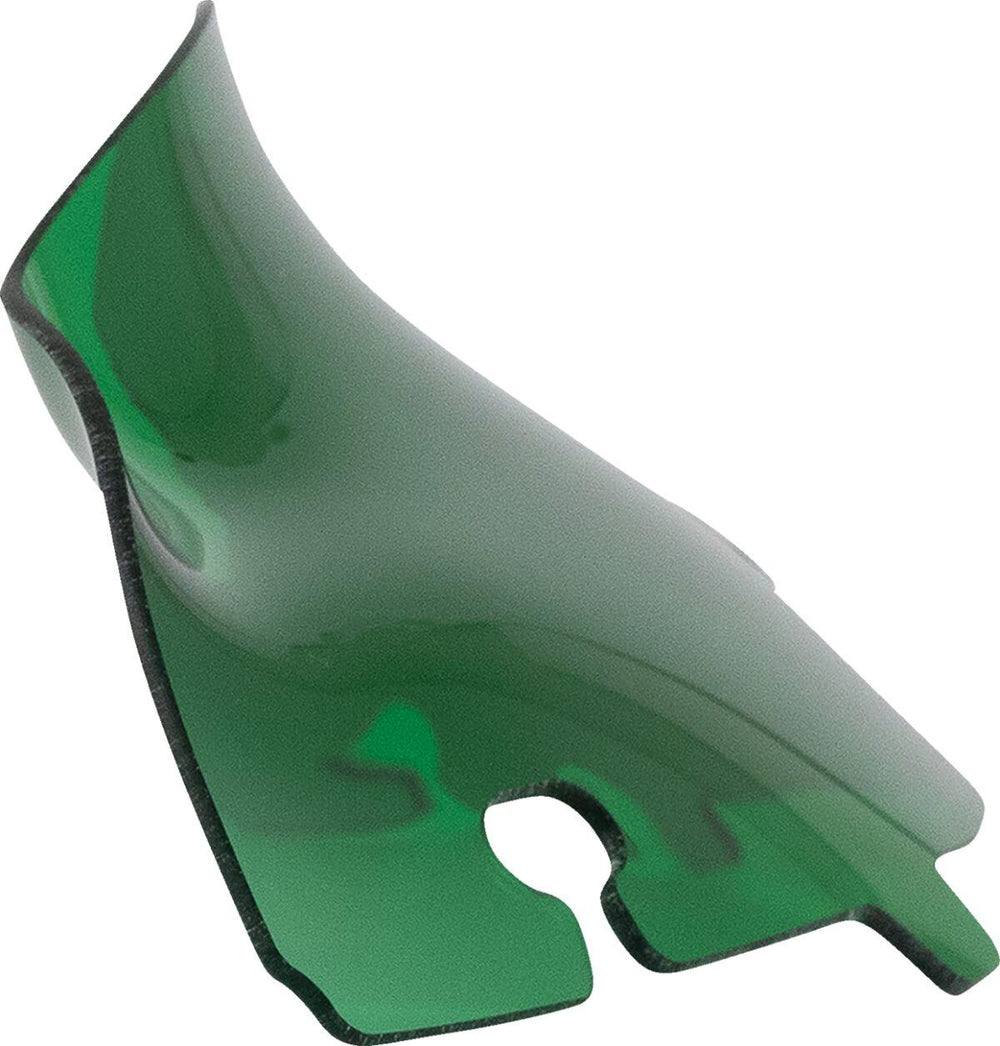 Klock Werks Kolor Flare Windshield For Harley Davidson FLH 1868 ABS 2021 10 cm (4") - Green