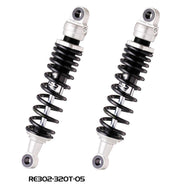 YSS Emulsion Gas Shock For Yamaha SR 400 1978-2006 Rear - Black/Silver