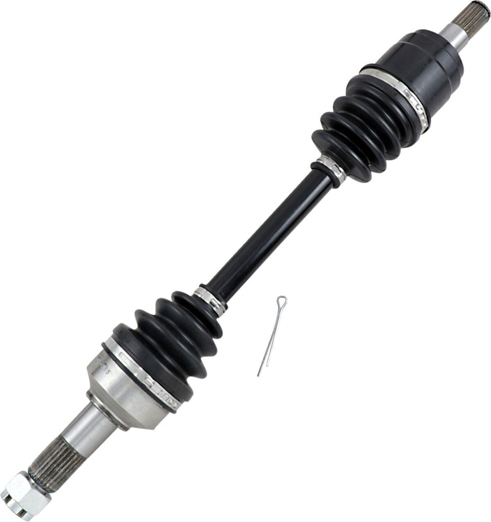 Moose Racing Complete Axle Kit For Honda TRX420 FA1 2014-2016 Front Right - Black Chrome