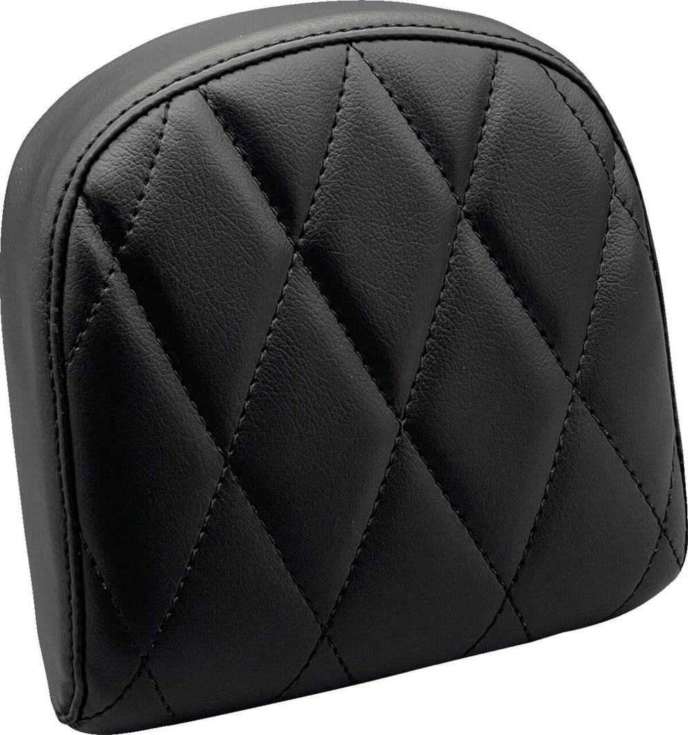 LE Pera Sissy Bar Pad For Harley Davidson FLDE 1750 ABS 2018-2020 Diamond/Dull 19 cm (7-1/2") - Black