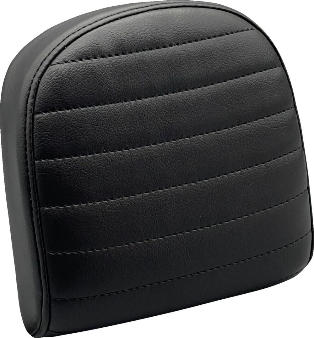 LE Pera Sissy Bar Pad For Harley Davidson FLDE 1750 ABS 2018-2020 Dull/Pleated 19 cm (7-1/2") - Black