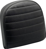 LE Pera Sissy Bar Pad For Harley Davidson FLDE 1750 ABS 2018-2020 Dull/Pleated 19 cm (7-1/2") - Black