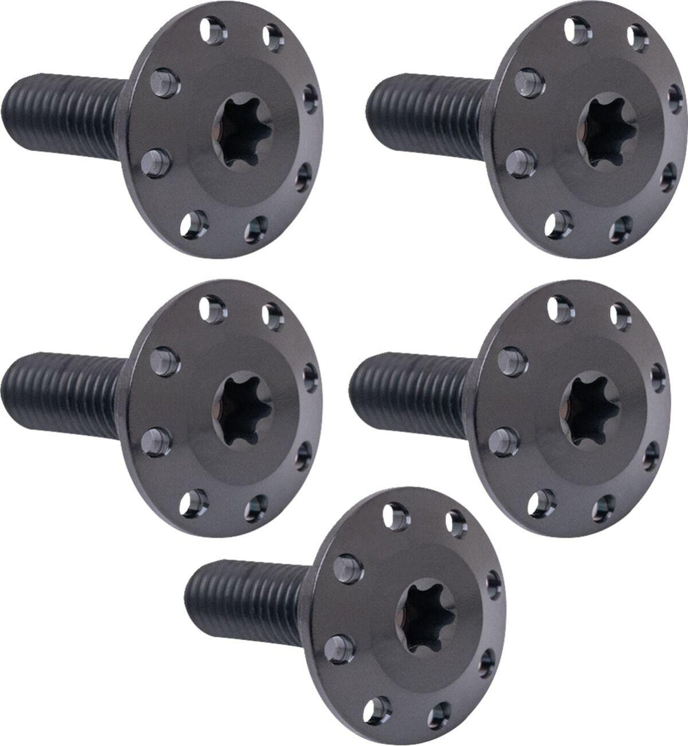 Arlen Ness Holeshot Floating Brake Disc Bolt Kit For Harley Davidson FLHX 1923 2024 - Black Front
