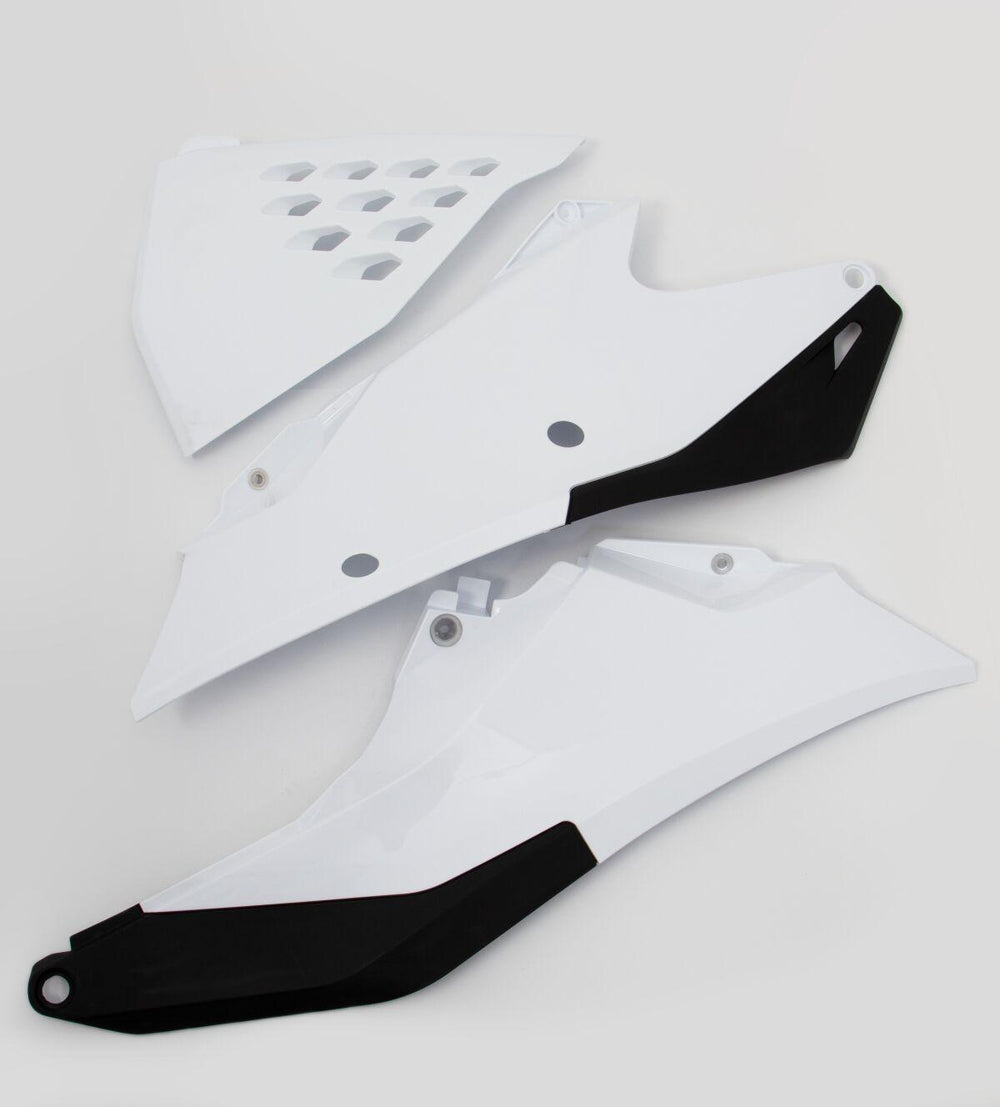 UFO Side Panels For Gas Gas EC 250 2021-2023 - White