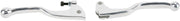 Parts Unlimited Shorty Power Brake & Clutch Lever Set For Yamaha TT 225 1986-1987 US Models - Silver