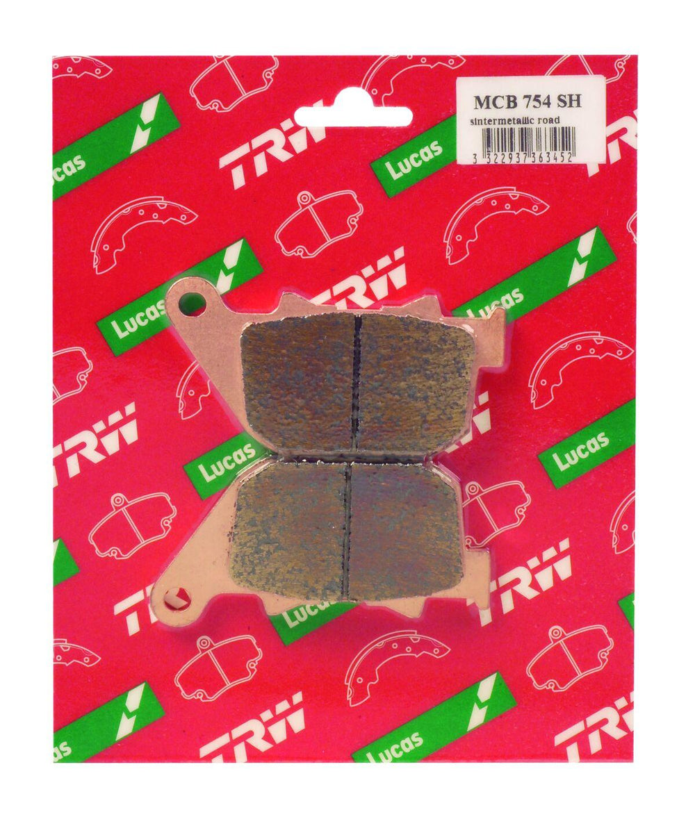 TRW SH Series Sintered Rear Brake Pads For Harley Davidson XL 1200 C 2004-2013 Rear