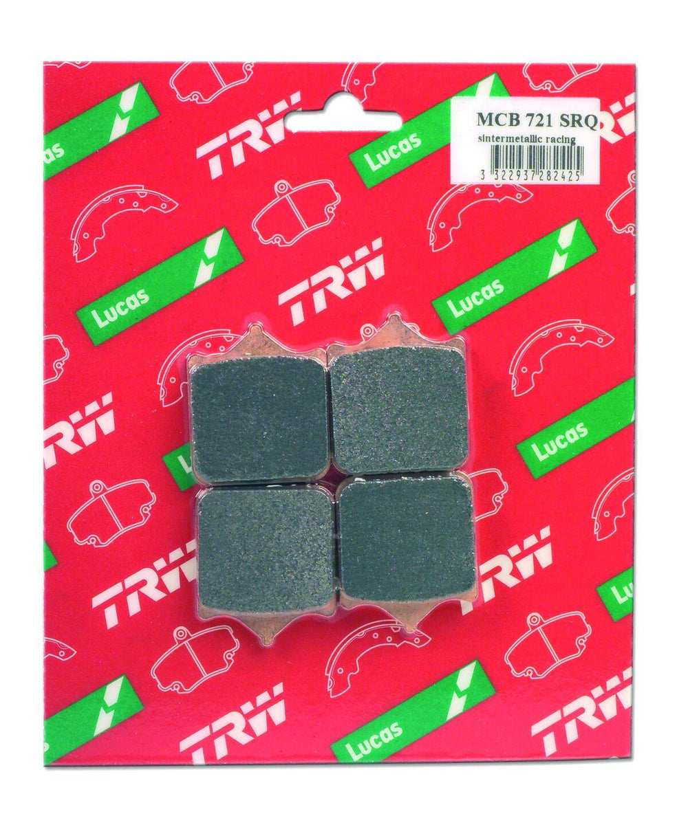 TRW SV Series Sintered Brake Pads For Husqvarna 701Supermoto 2016-2017 Front
