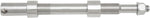 Drag Specialties Front Axle Kit For Harley Davidson FLD 1690 2012-2013 Front - Chrome Silver