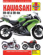 Haynes Service Manual For Kawasaki ER-6F 650 2006-2016