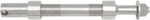 Drag Specialties Front Axle Kit For Harley Davidson FXD 1584 - Chrome Silver