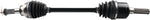 Moose Racing Standard CV Axle For Kawasaki KAF 1000 4X4 2018-2025 Rear Right - Black Chrome