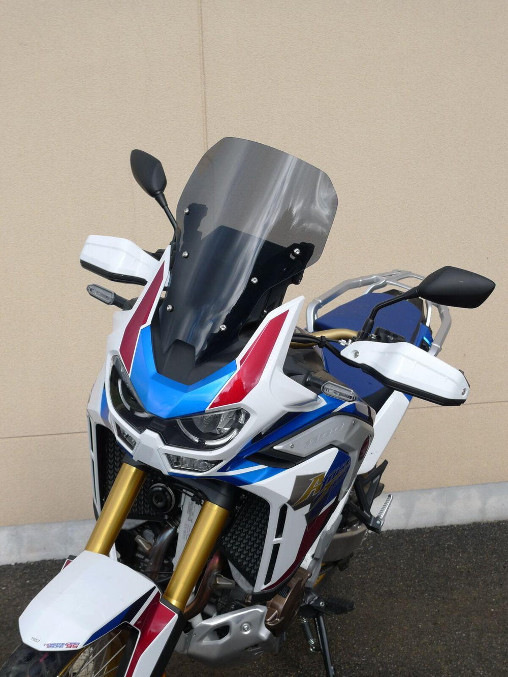 Bullster Windscreen For Honda CRF1100L 41.5 cm (16-1 4") - Grey Smoke