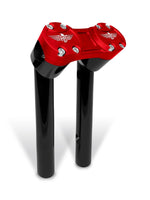 Heinz Bikes Clubstyle Pullback Riser For Harley Davidson FLD 1690 2012-2013 20.5 cm (8") - Black Red