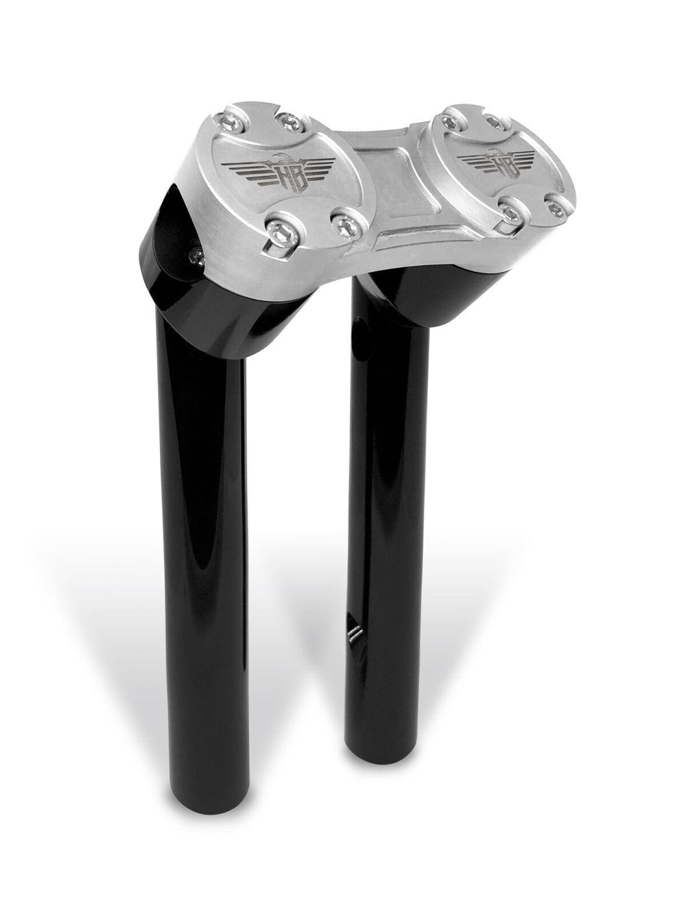 Heinz Bikes Clubstyle Pullback Riser For Harley Davidson FLD 1690 2012-2013 20.5 cm (8") - Black Silver