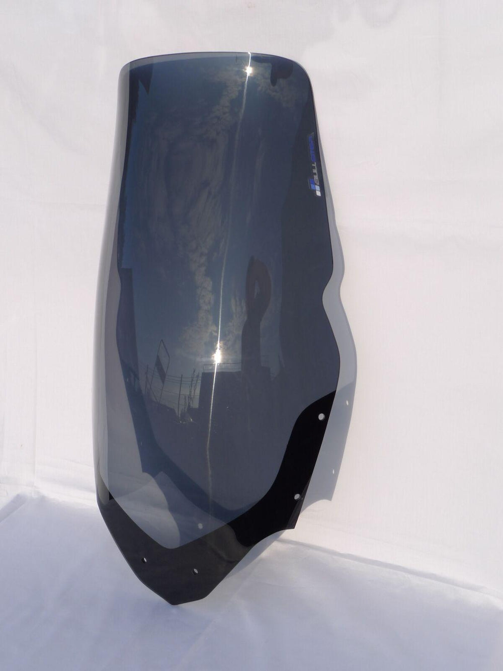 Bullster Windshield Windscreen For Honda XL 125 V 2001-2006 - Grey Smoke