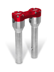 Heinz Bikes Clubstyle Straight Riser For Harley Davidson FLD 1690 2012-2013 20.5 cm (8") - Red Silver